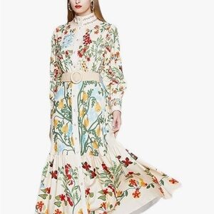 Floral Long Sleeve Maxi Dress by Souk + Sepia